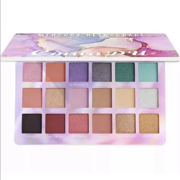 Eyeshadow palette glitter matte shimmer glitter pink shiny 18 Colors eye - Picture 3 of 3